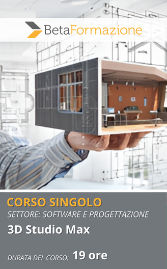 Corso singolo 3d studio max