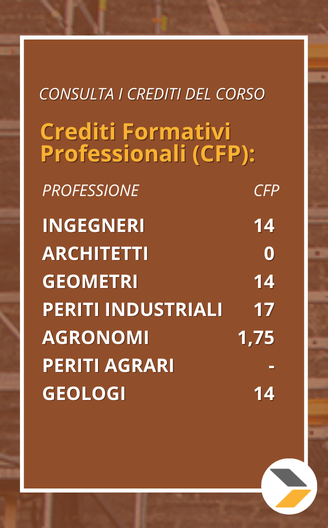 Adeguamento sismico con materiali compositi - 14 ore Crediti Formativi