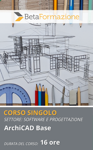 Corso singolo archiCad base 