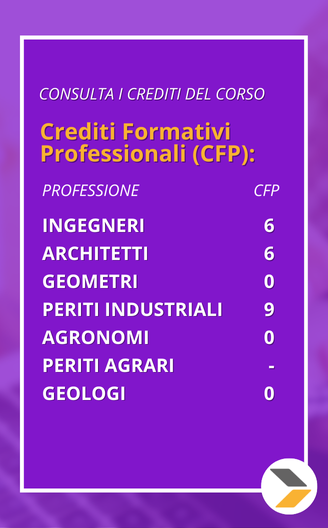 corso singolo Le acque reflue industriali - 6 ore crediti formativi