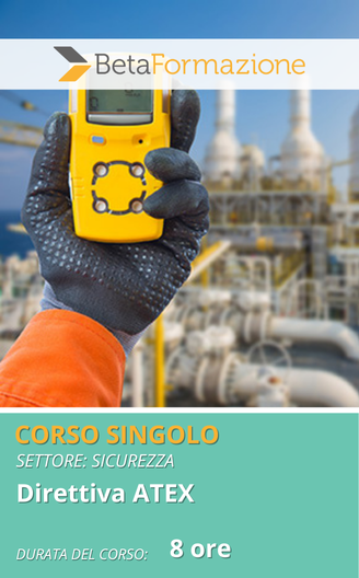 Corso singolo Direttiva ATEX - 8 ore