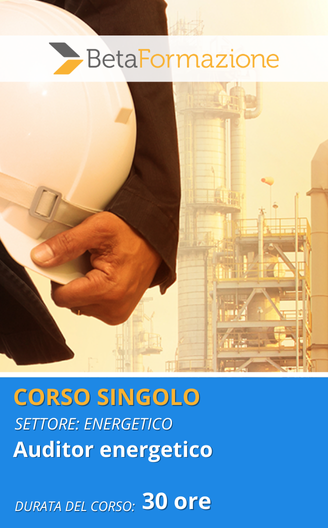 corso singolo auditor energetico