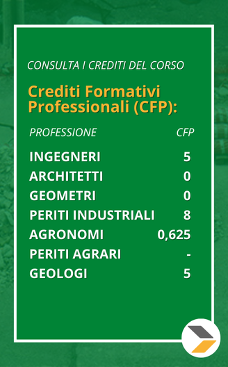 corso singolo Bonifica siti contaminati - 5 ore Crediti Formativi