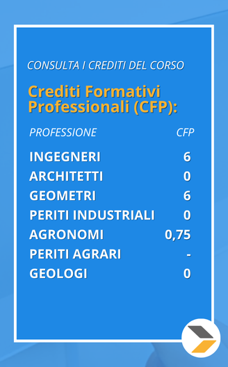 corso singolo La contabilizzazione del calore e la ripartizione dei consumi crediti formativi