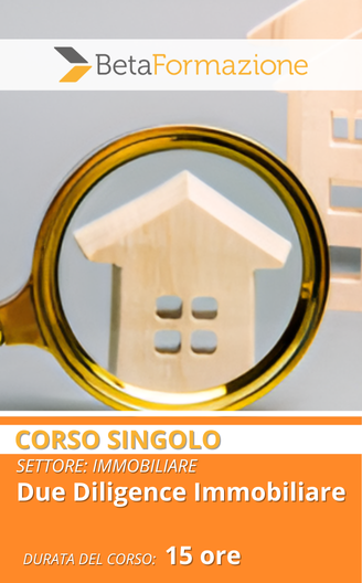 Corso singolo due diligence immobiliare