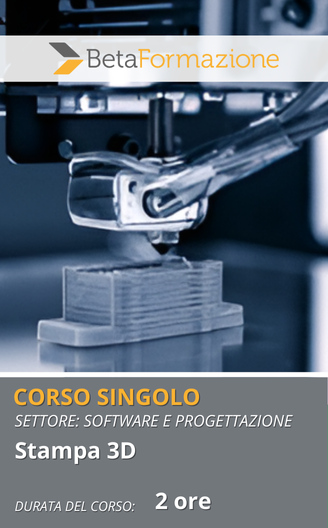 corso singolo stampa 3D