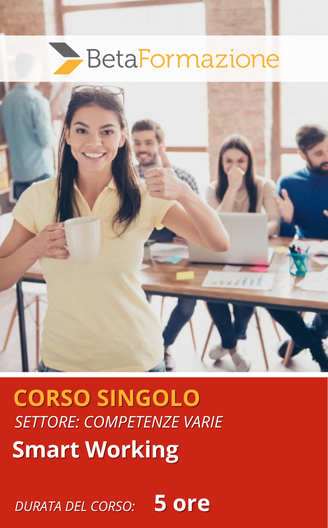 corso singolo Smart Working - 5 ore