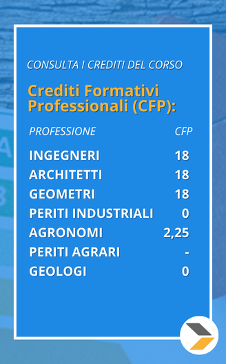 corso singolo Aggiornamento UNI/TS 11300/2016 - 18 ore crediti formativi