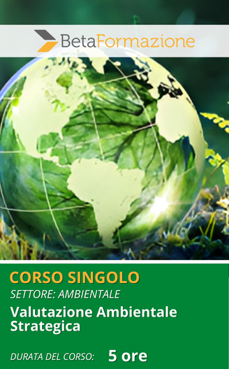 Corso singolo Valutazione Ambientale Strategica