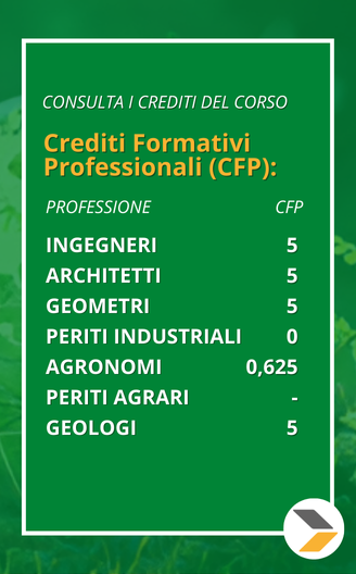 Corso singolo Valutazione Ambientale Strategica crediti formativi