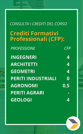 Corso singolo Urbanistica dei fronti sull’acqua - 4 ore crediti formativi