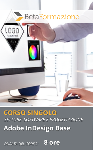 corso singolo Adobe InDesign Base - 8 ore