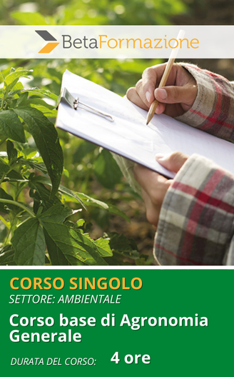 corso singolo Corso base di Agronomia Generale