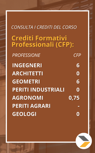 corso singolo Sostenibilità in architettura: dalla conoscenza al progetto crediti formativi